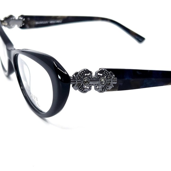 BADGLEY MISCHKA Eyeglasses Juliet BLK Authentic New! - Picture 5 of 9